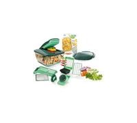 Mandoline Nicer Dicer Chef 15 en 1 Multifunction Professionelle Trancheuse couper- / rape- / eplucher- / cubes- / quartier- / spirales- / manger- /