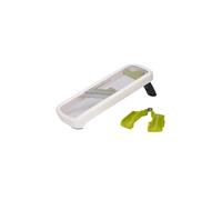 Joseph Joseph – Mandoline Multi-Grip – Coupe-légumes 3 épaisseurs, 2 juliennes réglables, blanc