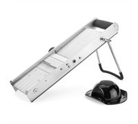 Mandoline Professionnelle Inox avec Régulateur Epaisseur - Pujadas - Acier inoxydable47 24x14mm