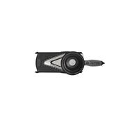 Mandoline professionnelle Kobra axis - Angle de coupe : 19,3 ° - Inox - Noir