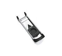 GEFU 55700 trancheuse Manuel Noir, Acier inoxydable Plastique, Acier inoxydable