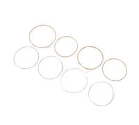 Mandoline String Phosphor Bronze Stable Timbre 8 String Crises de mandoline Ensemble de remplacement pour les professionnels des débutants Matériel durable 8 PCS