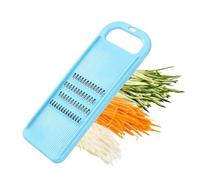 Mandoline trancheuse pour cuisine, râpe à carottes coréenne, coupes-légumes, julienne avec poignée ergonomique et trou de suspension pour pommes de terre, carottes et concombres