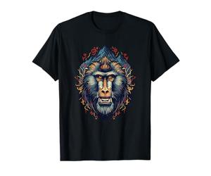 Mandrill des Montagnes, babouin, Esprit Tribal et Sauvage T-Shirt