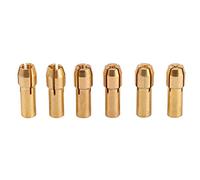 Mandrin, 6pcs Collet Chuck Sleeves Grasp 4000 avec M8 * 0.75 Cap Convient aux Outils Rotatifs Huck Mini Plage de capacité 1mm3.2mm