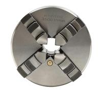 Mandrin à 4 mâchoires à centrage automatique - Mandrin à quatre mors - 100 mm - Pour petits tours avec acier trempé - 10 x 100 x 74,5 mm