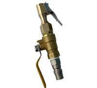 Mandrin à air avec clip, mandrin de gonflage verrouillable | Embout de tuyau de gonflage rapide avec valve | Adaptateur de compresseur d'air pour , voitures de sport, camions, motos, voitures