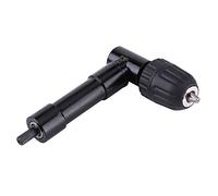 Mandrin à Angle Droit 90° Auto-Serrant Adaptateur pour Perceuse, Visseuse