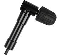 Mandrin à Angle Droit 90° Auto-Serrant, Mandrin Coude de Perceuse à Dégagement Rapide Embout Visseuse Renvoi d'angle Adaptateur de Foret de Mandrin Renvoi d'angle Droit pour Perceuse