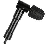 Mandrin à Angle Droit 90° Auto-Serrant, Mandrin Coude de Perceuse à Dégagement Rapide Embout Visseuse Renvoi d'angle Adaptateur de Foret de Mandrin Renvoi d'angle Droit pour Perceuse