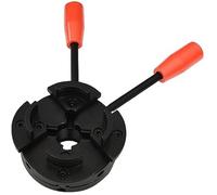 Mandrin à Bois - VIDAXL - 100 mm - 4 Mâchoires - Acier - Précision de Serrage