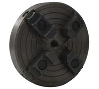 vidaXL Mandrin 4 mâchoires pour tour à bois Connexion M18 Acier noir 150 x 63 mm