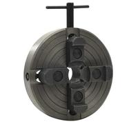 Mandrin à bois - vidaXL - 4 mâchoires - Acier noir - Connexion M33 - 150x63 mm