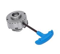 Mandrin à centrage automatique à 4 mâchoires - Filetage M33 - Pour tour à bois - Diamètre : 96 mm - Diamètre : 45-81 mm - Tension extérieure : 32-67 mm - Largeur intérieure : 40 Cr - Jusqu'à 3000 tr