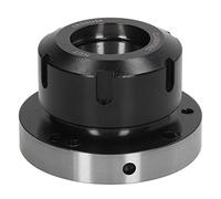 Mandrin à collet ER50, mandrin de tour en acier au carbone de 100 mm de diamètre avec bride à 7 trous, mandrin industriel haute précision pour fraiseuse CNC et tour.