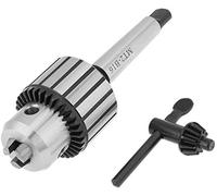 Mandrin à Couronne Dentée MK2, 1-13 mm, B16, Auto-Serrant sans Clé, pour Tour MT2, Centrage, Perçage, Taraudage