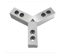 Mandrin à griffes souples Mandrin à pression d'huile hydraulique à griffes souples 4, 5, 6, 8 et 10 pouces, standard 60/90/120 degrés, 3 mors for tours CNC mécaniques(10 inch 90 degree)