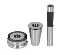 Mandrin à pince d'équilibrage de précision, porte-outil CNC haute vitesse 25 000 tr/min pour le perçage de fraisage de tour, idéal pour les machinistes professionnels (Correcteur de couteau BT40)