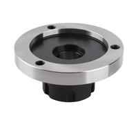 Mandrin à pince ER32, outil de tour de fraiseuse CNC, dispositif de serrage à trou droit de 32 mm de diamètre avec acier 40CR haute résistance, conception compacte pour un usinage (ER32-100(72))