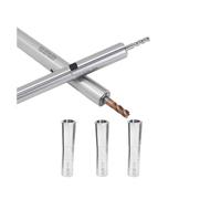 Mandrin à pince mince de petit diamètre de 12mm, 1 jeu, C12 C16 DC6 120L 150L, adaptateur d'extension de retrait, porte-outil, processus profond(C16-DC6-150L)