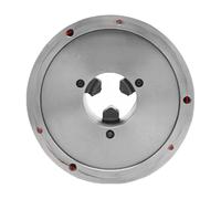 Mandrin à trois griffes auto-centrant 80125130160200250320, machine-outil de tour, manuel précision(K21-250C Front 3 Through Hole)