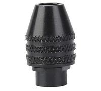 Mandrin à Trois Mâchoires de 8mm, Pince de Perçage, Adaptateur de Mandrin, Convertisseur de Mandrin pour Tournevis électrique, Perceuse (Longue queue 8mm)