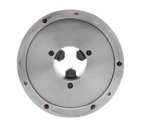 Mandrin à trois mâchoires de haute précision, liaison auto-centrante, tour CNC, pince manuelle, mâchoire mandrin(K21-500D front six through holes separate)