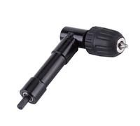 Mandrin Angle Droit 90 Autoserrant Adaptateur de Foret Renvoi dAngle pour Perceuse Dgagement Rapide PZCC