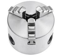 Mandrin auto-centrant 3 mâchoires - Acier - 80 mm - Précision de serrage - Durable - Compact