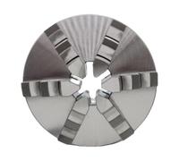 Mandrin auto-centrant à six griffes K13-112/160/200/250 double griffe avant et arrière 500 pièces paroi mince d'un mètre(8 inch K13 200 double jaws)