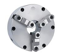 Mandrin auto-centrant à trois mors trou de montage arrière K111200 250 320C 400C avant travers 3 trous(K21-500D 6M16 front through holes separate)