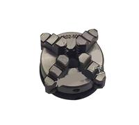 Mandrin auto-centrant à trois ou quatre mors K01-50/65 K02-50/65, mini mandrin de poche(K02 50 threaded hole M141)