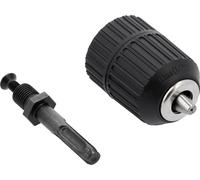 Mandrin Auto-Serre Avec Adaptateur SDS-Plus, Clé 1,5-13mm 1/2" 20UNF YATO