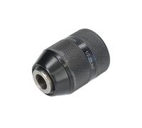 Mandrin automatique métallique, capacité de 2 à 13 mm, montage rapide, idéal pour les perceuses, offre un maintien sûr et une polyvalence dans les travaux.