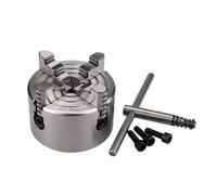 Mandrin de défilement manuel indépendant à 4 mâchoires, 80mm, for tour à bois, en acier trempé Durable, avec Force de serrage supérieure, K72-80