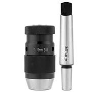 Mandrin de forage à dégagement rapide M3-B18 0-16mm, mandrin de perceuse en acier 45# auto-serrant sans clé pour mandrins de tour serrer l'outil électrique