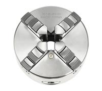 Mandrin de mâchoire 80 mm Mandrin à quatre mors en acier de précision Tour Lathe Chuck Kit de tour auto-centrant 4 mâchoires pour machines-outils générales, machines-outils CNC, fraisage et perçage