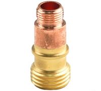 Mandrin de montage pour lentille à gaz Stubby en laiton pour intégration de torche Tig WP-17 WP-18 WP-26 (17CB20G 1,6 mm)