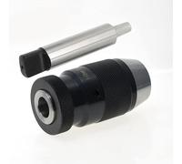 Mandrin de perçage à cône Morse MT1 MT2 MT3 B10 B12 B16 B18 B22, mandrin de perçage à serrage automatique, outil de fraisage conique léger, mandrin de tour 1 pièce(MTB2-B10 (0.5-6mm))