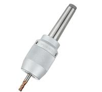 Mandrin de perçage à trois mâchoires auto-serrant intégré CNC MT2 MT3 MT4 MT5 à tige droite APU13 APU16-1 pièce(MTB3 (M12)-APU13)