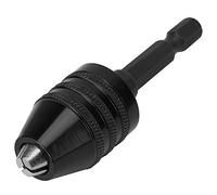 Mandrin de perçage, mandrin de perçage sans clé 0.3-6.5mm 1/4"tige hexagonale adaptateur de changement rapide convertisseur pistolet de forage mandrin sans clé