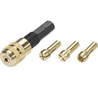 Donau Elektronik Mandrin de perceuse à 6 pans avec pinces de serrage