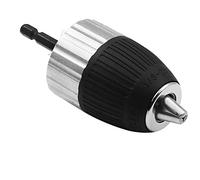 Mandrin de perceuse autobloquant mandrin de perceuse électrique sans clé 2-13mm porte-foret adaptateur de mèches à queue hexagonale convertisseur de changement rapide