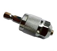 Mandrin de perceuse de 1,5 à 6,5 mm pour petits outils rotatifs avec tige hexagonale de 3,6 mm compatible avec tige hexagonale et synchronisation précise des mâchoires (1 pièce)