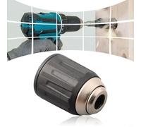 Mandrin de perceuse sans clé 1/2", construction en métal pour la performance, compatible avec les modèles DHP484 DDF484