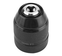 Mandrin de perceuse sans clé, mandrin de perceuse à filetage 3/8 po 0.8mm-10mm 3/8-24UNF 0.8-10 mm Mandrin de perceuse électrique en métal pour perceuses à percussion 1050W