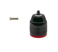 Mandrin de perceuse sans clé pour conducteur, 0,8 - 10 mm, adaptateur de mandrin auto-serrant en acier avec conception ergonomique serrée à la main, 40 x 60 mm