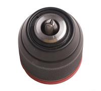 Mandrin de perceuse sans clé pour conducteurs - Adaptateur de mandrin auto-serrant en acier de 0,8 à 10 mm, porte-embout ergonomique serré à la main pour perceuses électriques, BLA