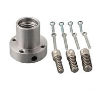 Mandrin de plaque frontale de 5,1 cm avec filetage fiable de 2,5 cm x 8TPI pour une rotation sécurisée du bol