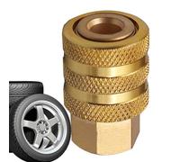 Mandrin de pneu verrouillable, mandrin pneumatique, connecteur de valve de pneu avec tête autobloquante, adaptateur de tuyau de gonflage de pneu pour vélos, vélos électriques, voitures et motos